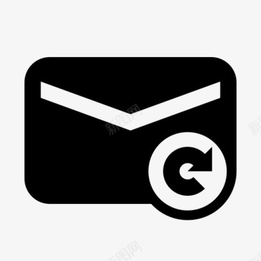 刷新电子邮件邮件办公室图标图标