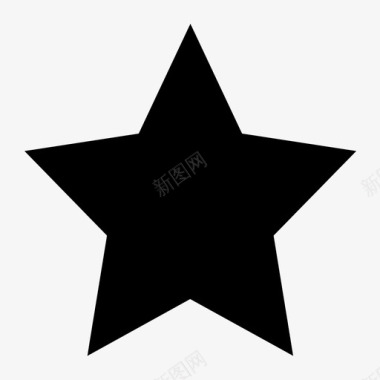 五角星实图标