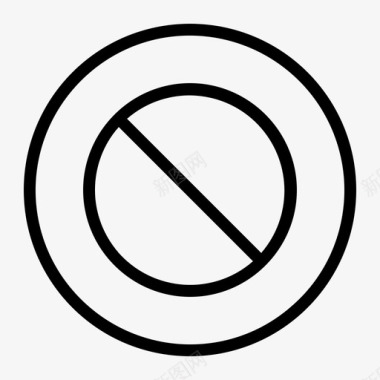 禁止停止酒店和餐厅4图标图标