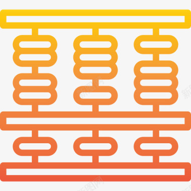 算盘教育158梯度图标图标