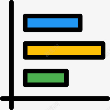 条形图商业图表和图表4线颜色图标图标