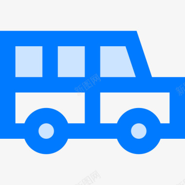 出租车英国3蓝色图标图标