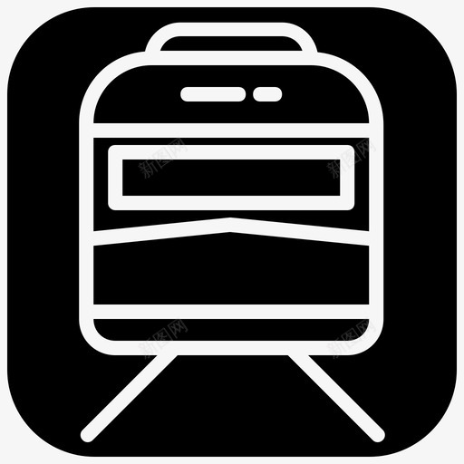 地铁汽车发动机图标svg_新图网 https://ixintu.com 交通 发动机 地铁 汽车 火车