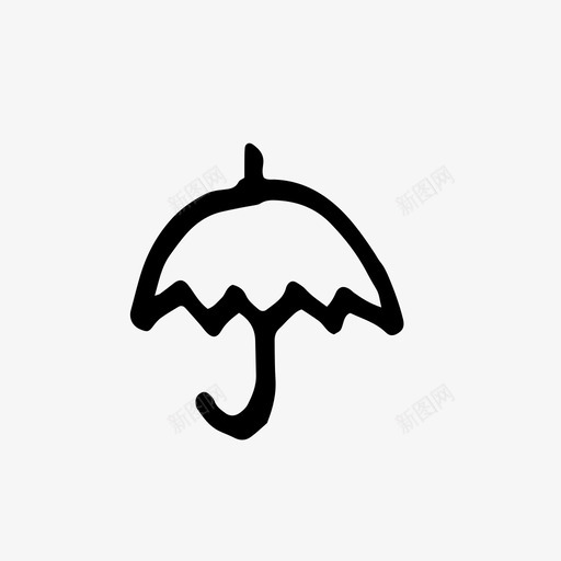 雨伞先生们保护伞图标svg_新图网 https://ixintu.com 保护伞 先生们 刷式100 雨伞 雨天