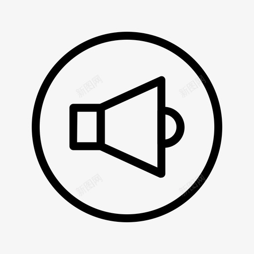 音量应用程序摄像头图标svg_新图网 https://ixintu.com 应用程序 摄像头 网络 视频 音量