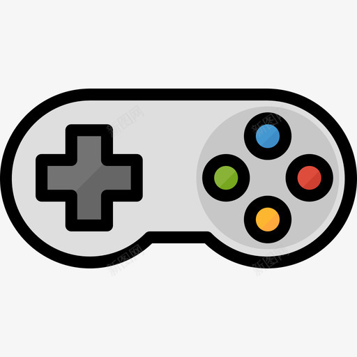 游戏板音乐和多媒体2线性颜色图标svg_新图网 https://ixintu.com 游戏板 线性颜色 音乐和多媒体2