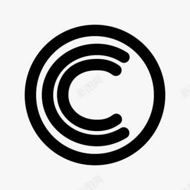 版权作者许可证图标图标