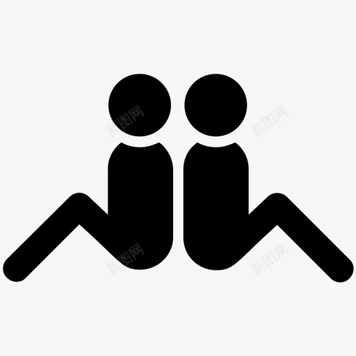 人物情侣约会图标svg_新图网 https://ixintu.com 人物 人物群体和社区符号字形图标 坐姿 情侣 约会