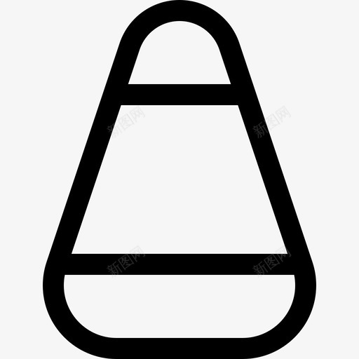 玉米糖秋季36直线型图标svg_新图网 https://ixintu.com 玉米糖 直线型 秋季36