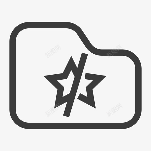 icon favfolder cancesvg_新图网 https://ixintu.com icon favfolder cance