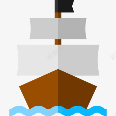船海盗19号平的图标图标