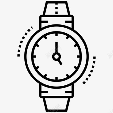 手表时间机器足球线图标包图标