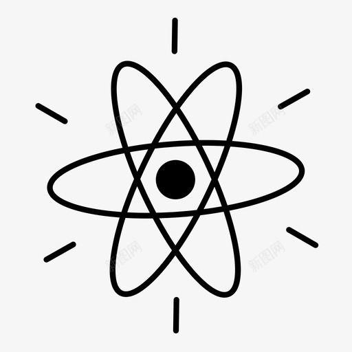 原子原子媚俗中世纪图标svg_新图网 https://ixintu.com 中世纪 原子原子 原子时代 复古 媚俗