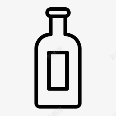 瓶子杯子饮料图标图标
