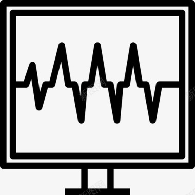 扫描仪医疗保健5线性图标图标