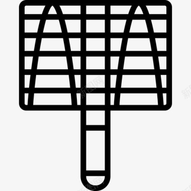 烧烤架烧烤18直系图标图标