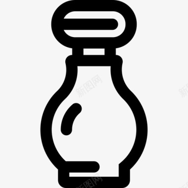 豪华香水瓶须后水香水图标图标