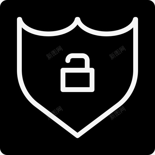 盾牌企业公司图标svg_新图网 https://ixintu.com 企业 公司 办公室 盾牌 解锁