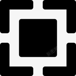区域隔离隔离区域选定图标高清图片