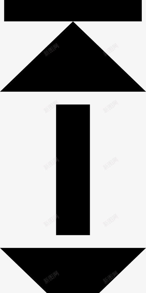 尺寸范围高度图标svg_新图网 https://ixintu.com 尺寸 范围 长度 高度