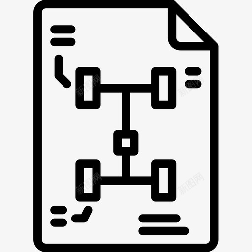 底盘汽车维修20直线型图标svg_新图网 https://ixintu.com 底盘 汽车维修20 直线型