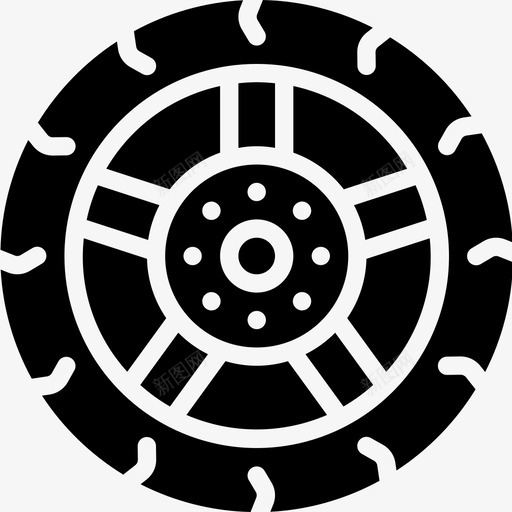 方向盘运动和游戏3填充图标svg_新图网 https://ixintu.com 填充 方向盘 运动和游戏3