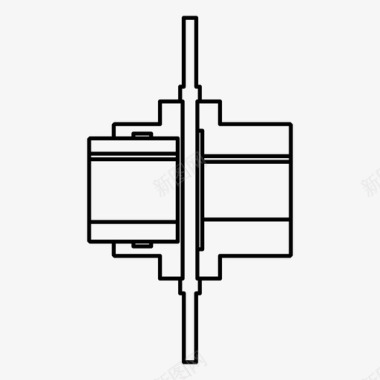 联轴器连接重工业图标图标
