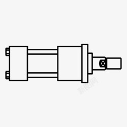 fa气缸液压气动图标图标