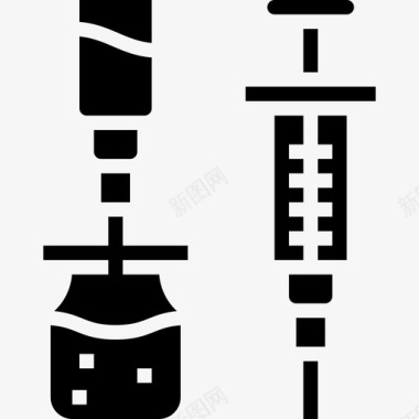 疫苗药剂学23字形图标图标