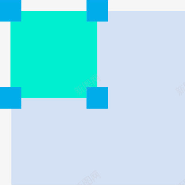左对齐对齐和工具4平面图标图标