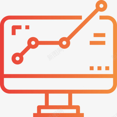 直线图启动31梯度图标图标