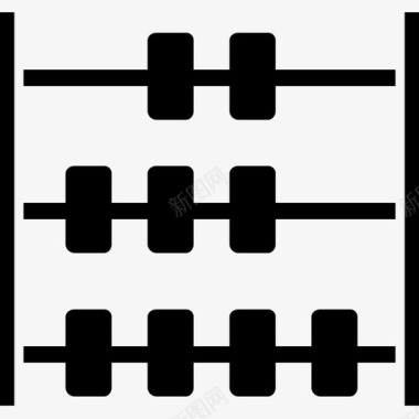 算盘教育和学校2扎实图标图标