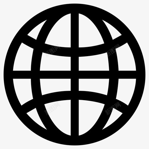 互联网计算机网络连接图标svg_新图网 https://ixintu.com 世界 互联 互联网 全球系统 导航 计算机网络 连接