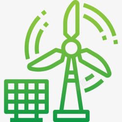 绿色139绿色能源生态139线性梯度图标高清图片