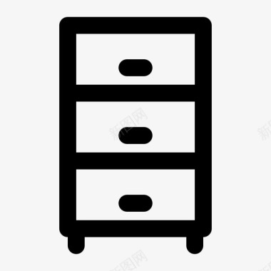 书柜橱柜图标图标