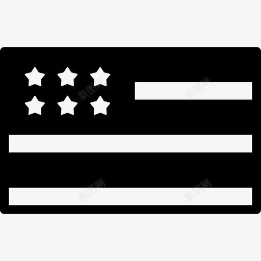 德克萨斯州国旗3号加油图标svg_新图网 https://ixintu.com 加油 德克萨斯州国旗3号