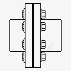 联轴器联轴器连接重工业图标高清图片