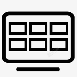 导购屏小图标大屏导购高清图片