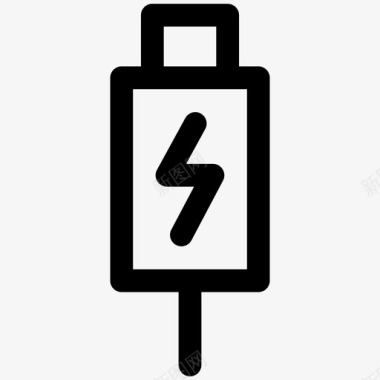 充电器电动电话图标图标