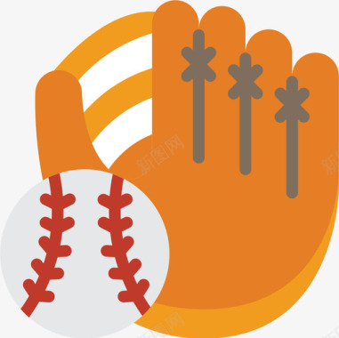 棒球运动和游戏4平手图标图标