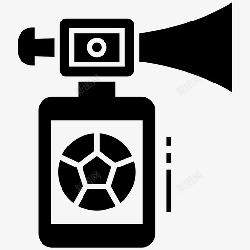 足球公告扩音器促销图标svg_新图网 https://ixintu.com 体育公告 促销 扩音器 扬声器 足球公告 足球足球标志图标包