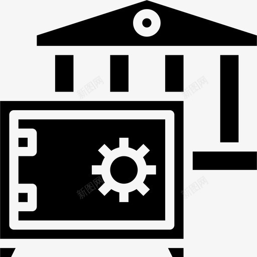 保险箱银行34装满图标svg_新图网 https://ixintu.com 保险箱 装满 银行34