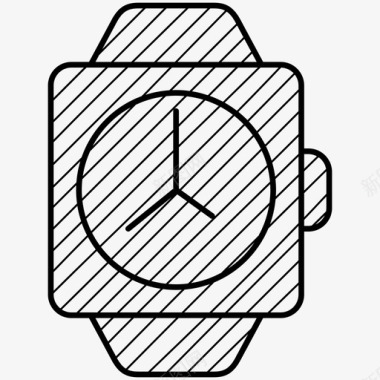 智能手表配件可穿戴图标图标