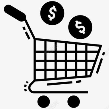 电子商务网购购物图标图标