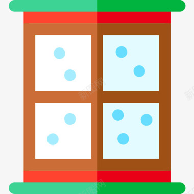 窗户圣诞130平的图标图标