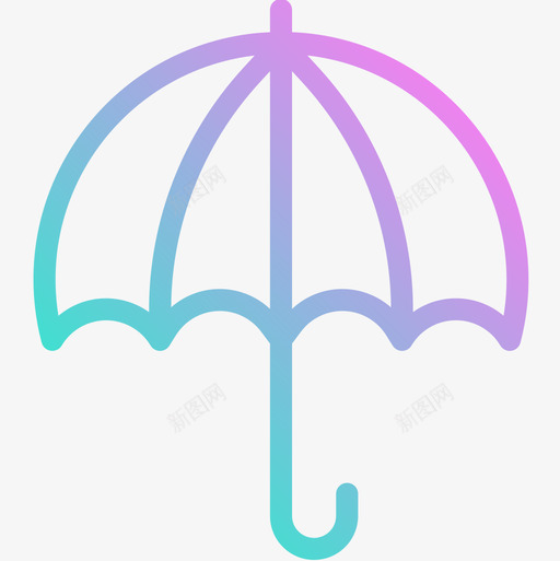 雨伞天气152坡度图标svg_新图网 https://ixintu.com 坡度 天气152 雨伞
