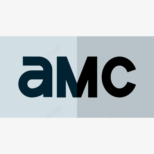 Amc电影和电视标识平面图标svg_新图网 https://ixintu.com Amc 平面 电影和电视标识