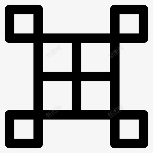不透明案图标svg_新图网 https://ixintu.com 不透明 图案 形状 正方形 设计 设计轮廓