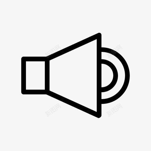 音量应用程序摄像头图标svg_新图网 https://ixintu.com 应用程序 摄像头 网络 视频 音量