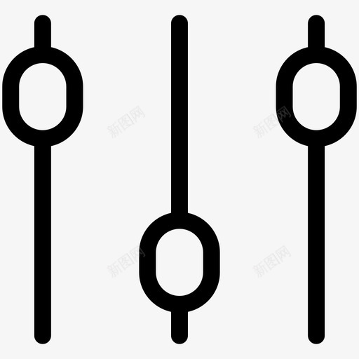 混音器音量音量控制图标svg_新图网 https://ixintu.com 混音器 音乐大纲 音量 音量控制
